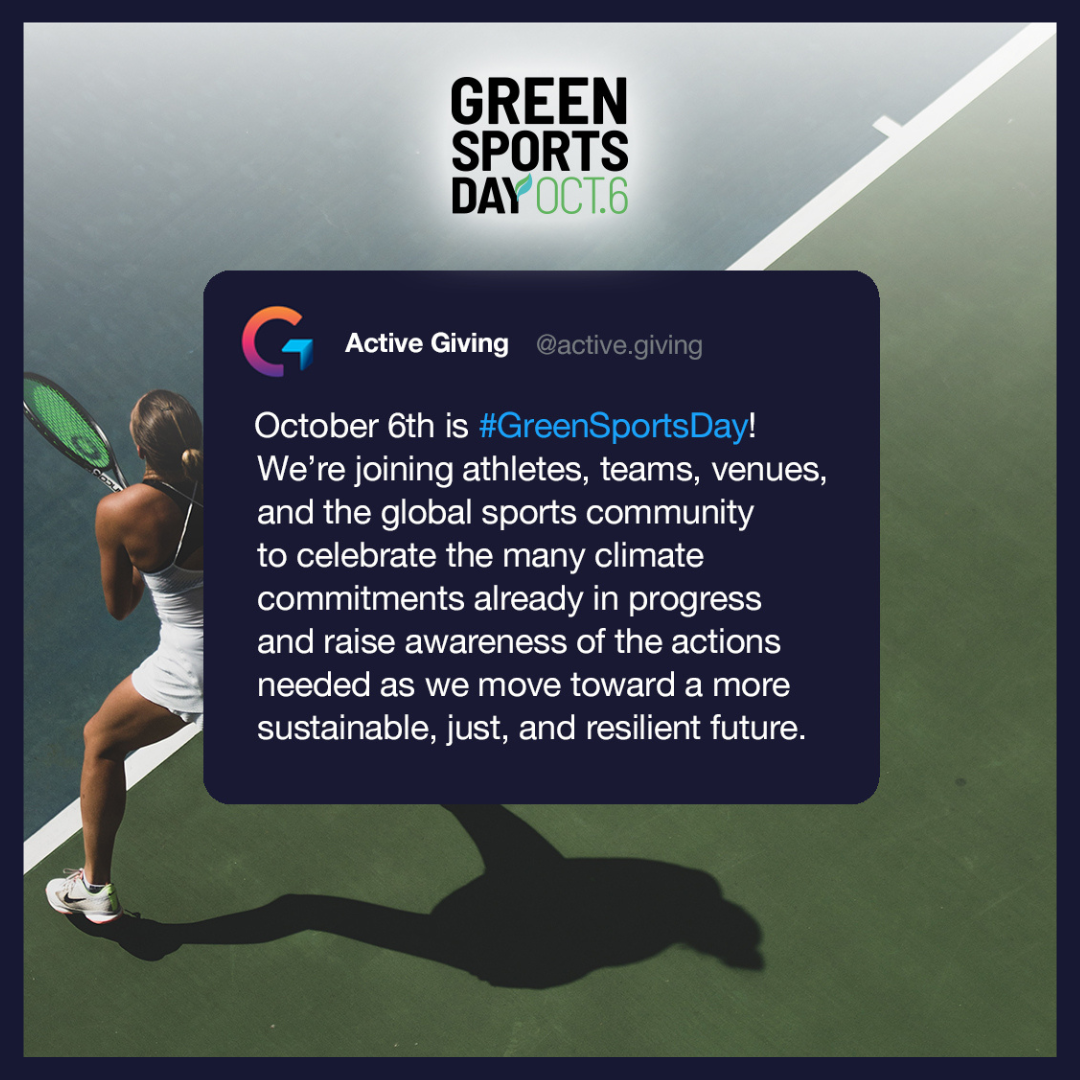 Green Sports Day - Celebrating Sustainable Sports Worldwide